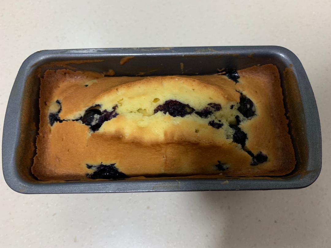 蓝莓柠檬磅蛋糕