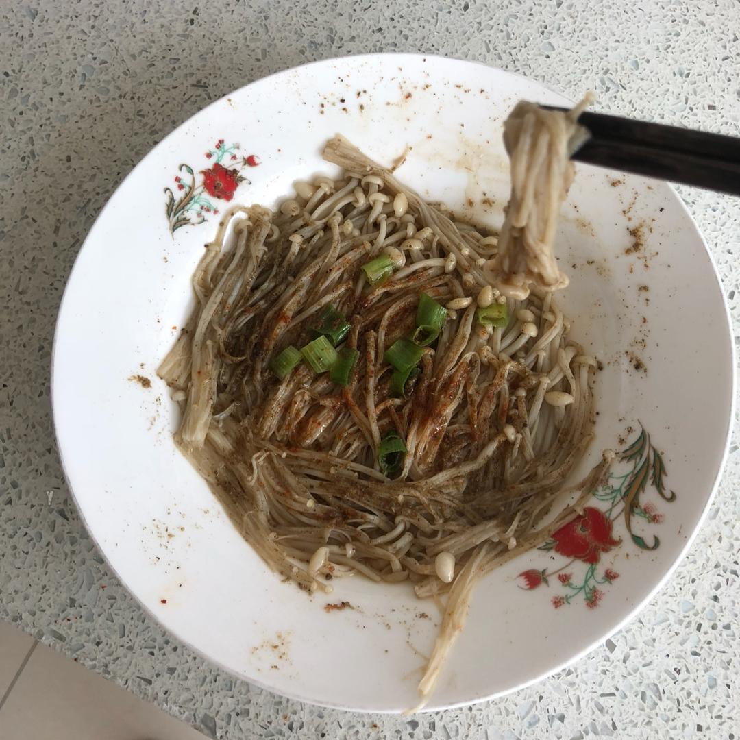 微波炉金针菇