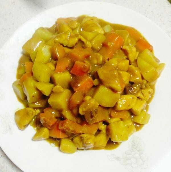 咖喱鸡块土豆的做法