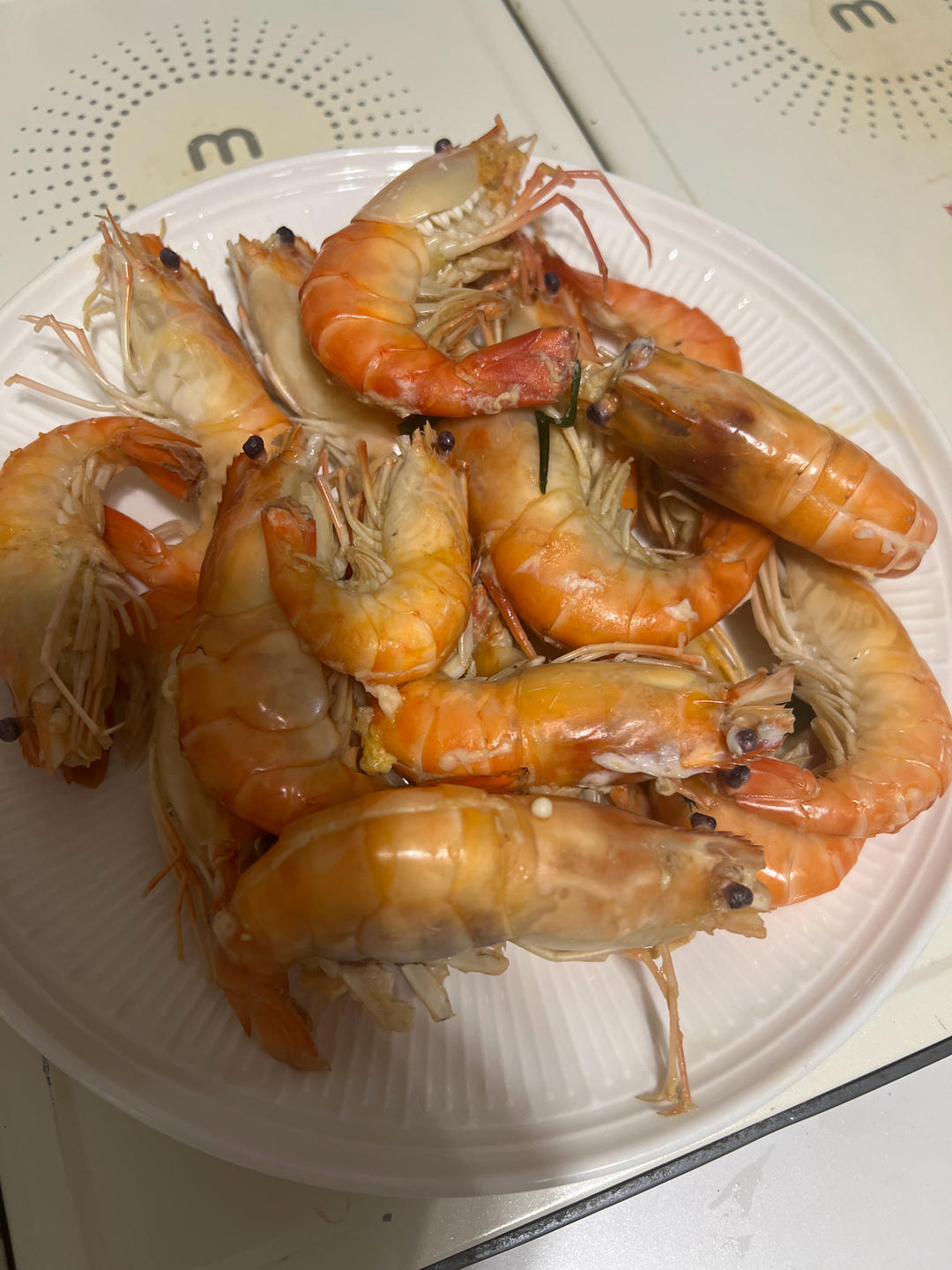 不加一滴水的砂锅生焗斑节虾&竹节虾&九节虾&花虾