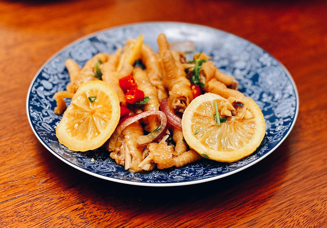 超简单的柠檬无骨鸡爪