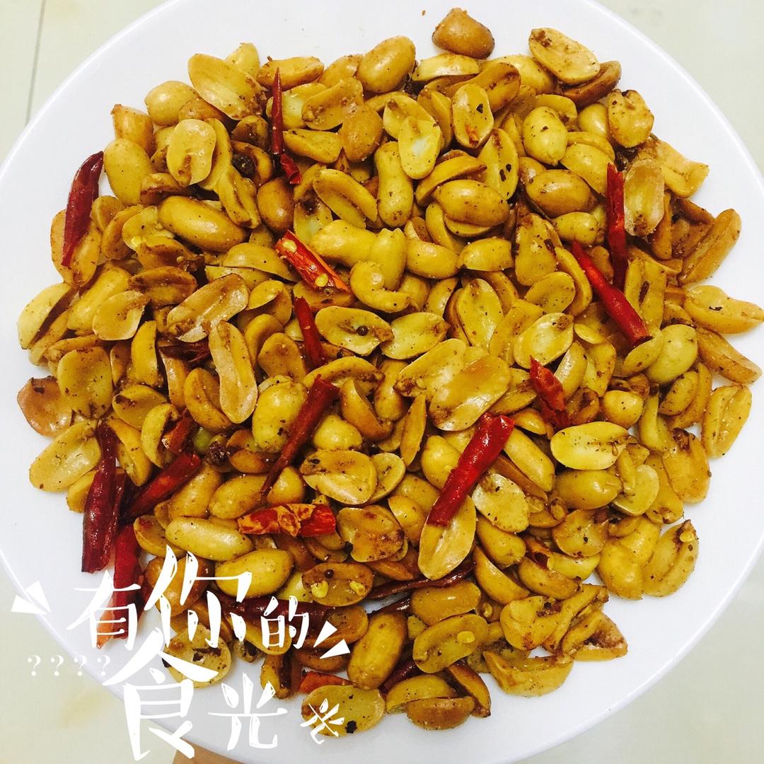 自制夏日下酒菜酒鬼花生