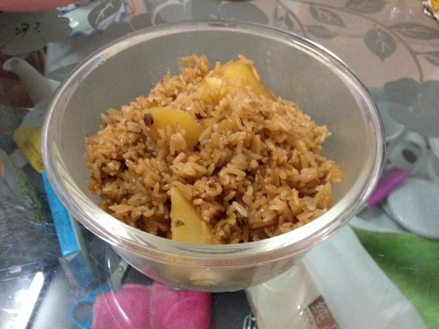 土豆焖饭（电饭锅版）