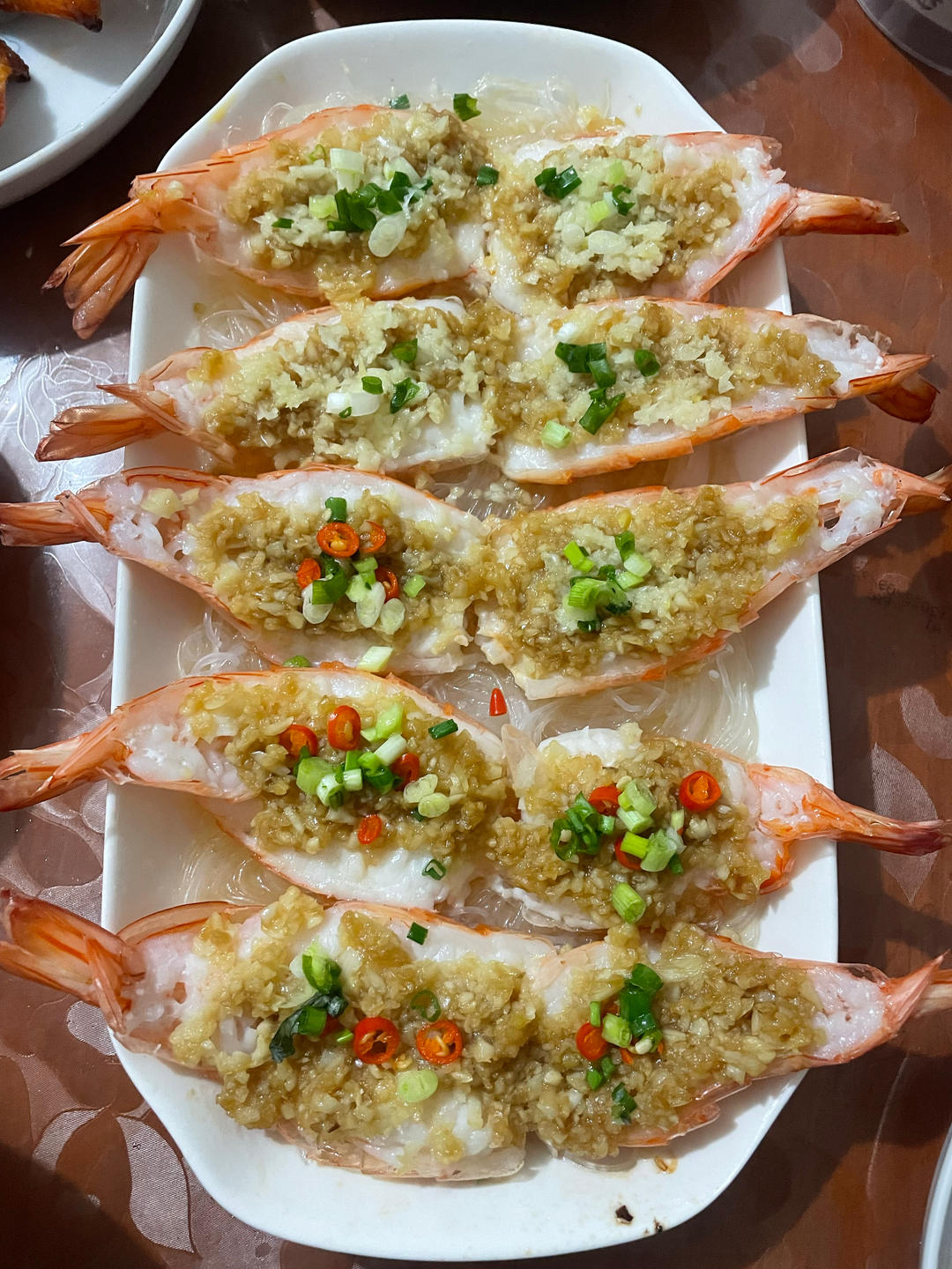 蒜蓉粉丝开背虾