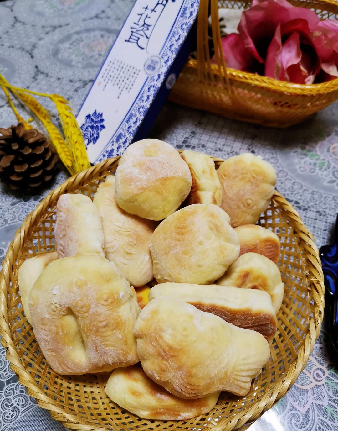 金灿灿的南瓜巧果