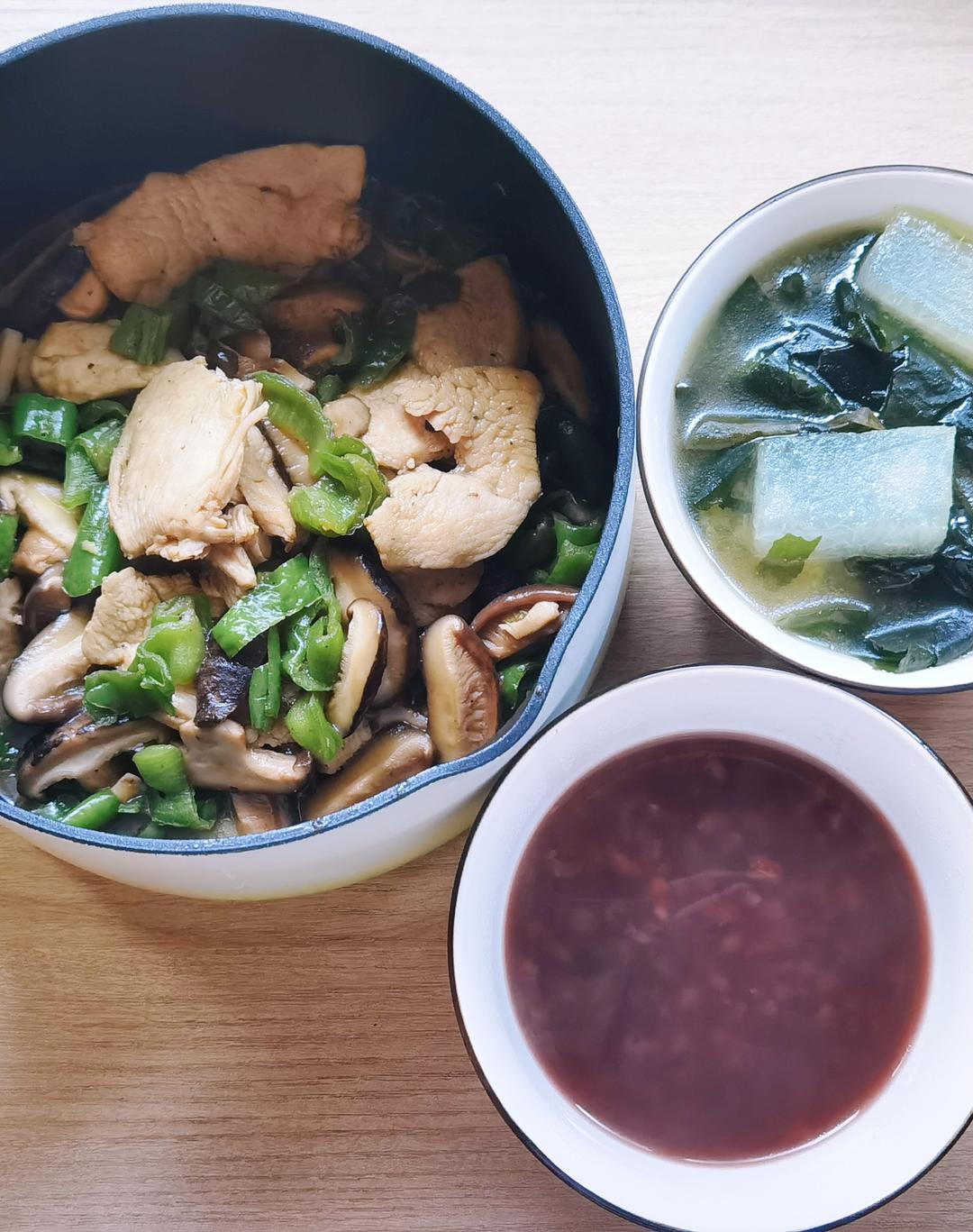 【144】懒人青椒香菇炒鸡胸肉