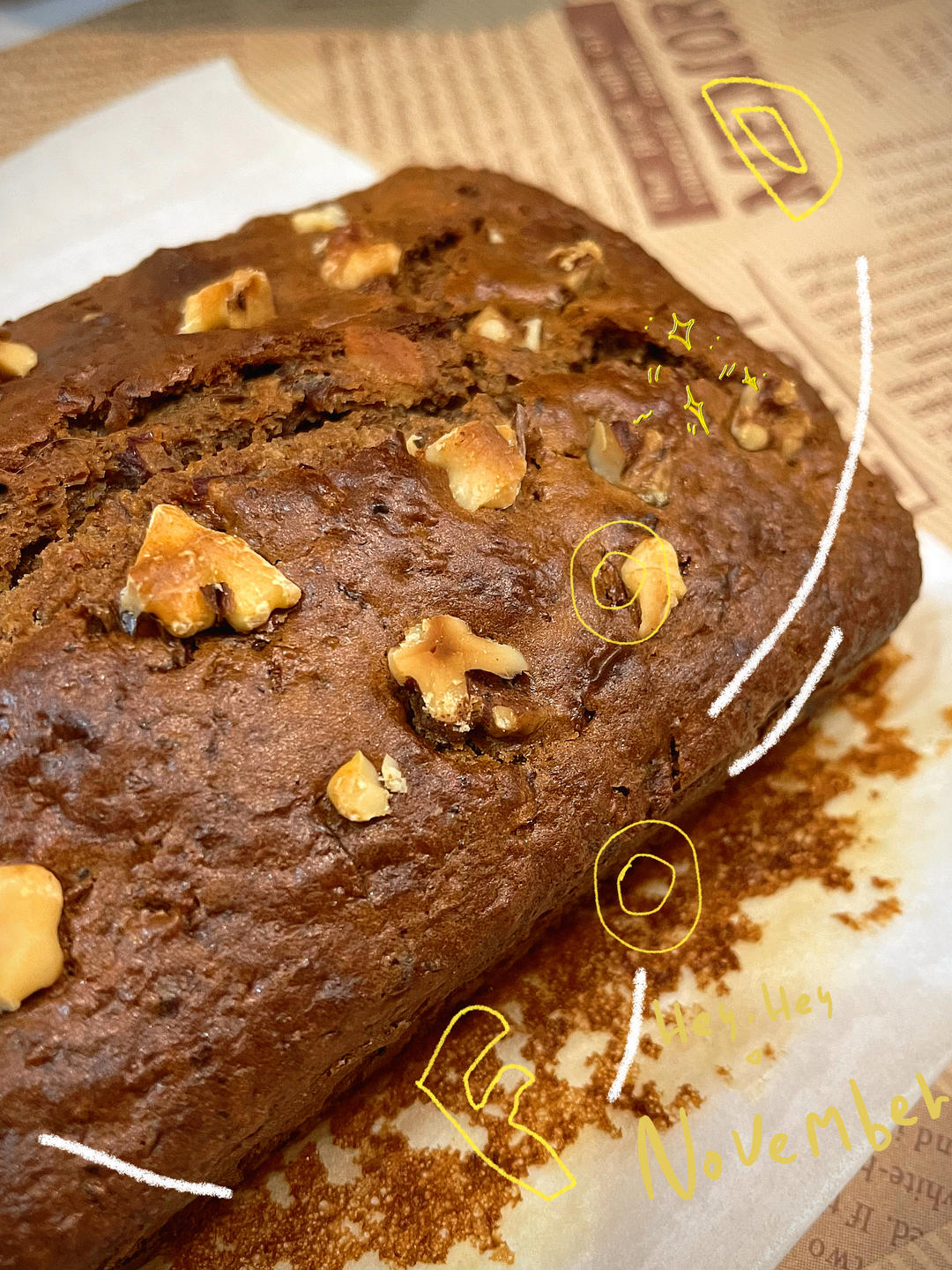 山姆同款｜枣泥核桃蛋糕（低油低糖版）