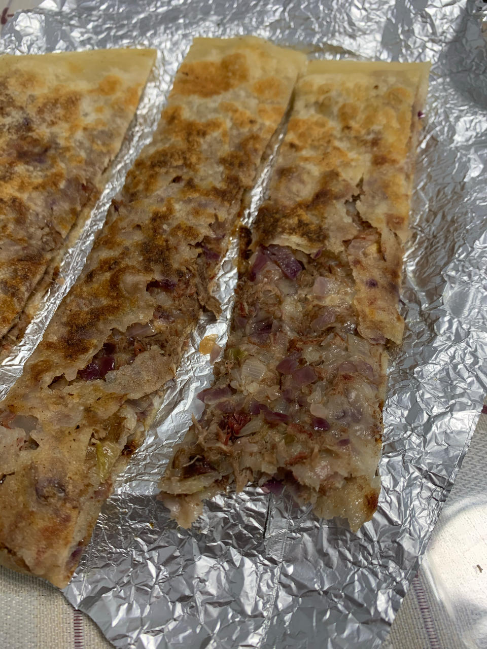 外酥里嫩，千层牛肉饼~~