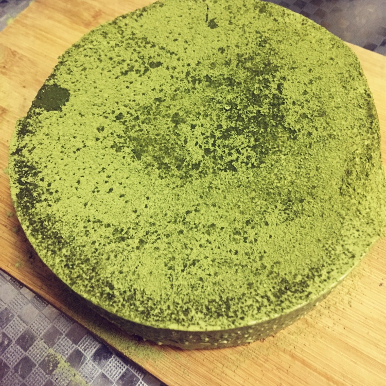 抹茶冻芝士蛋糕