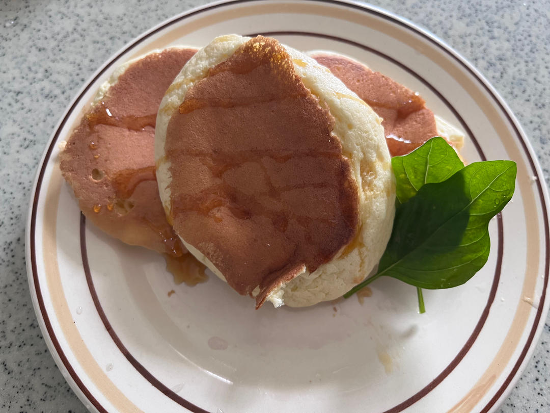 10分钟搞定网红舒芙蕾松饼🥞超松软『步骤详细附视频』『平底锅美食』