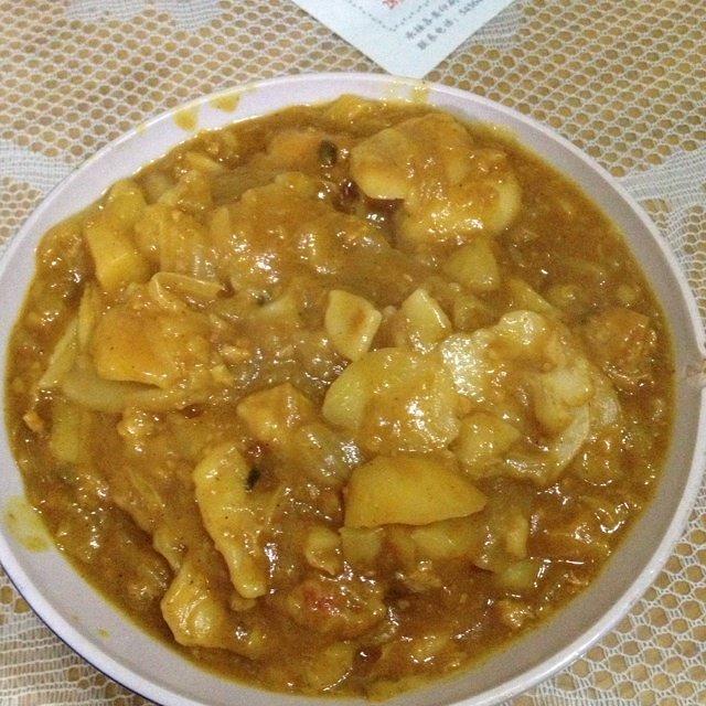 日式咖喱年糕的做法