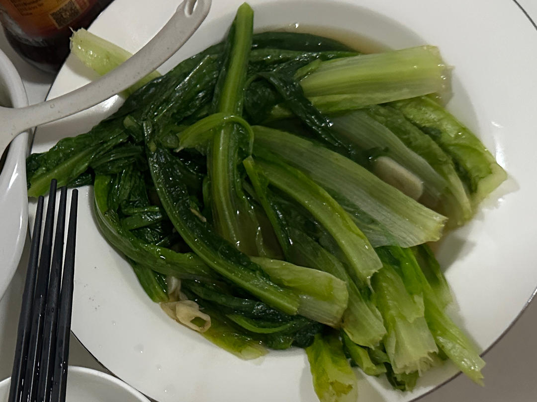 清炒莴苣叶
