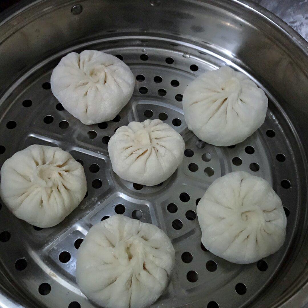 超级好吃的笋干猪肉香菇包