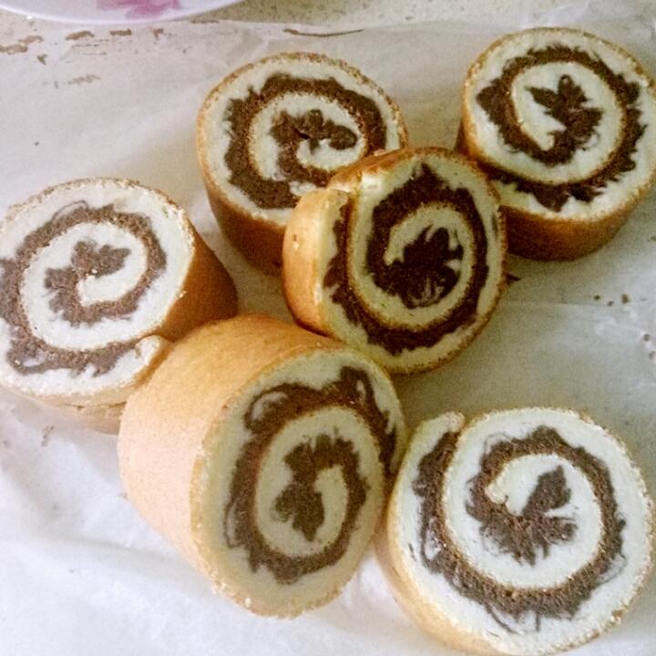 可可旋风蛋糕卷（视频）
