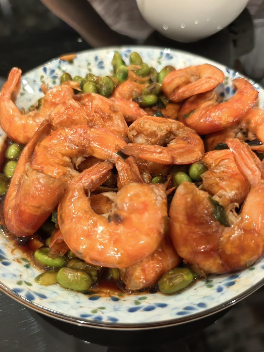 家常炒虾