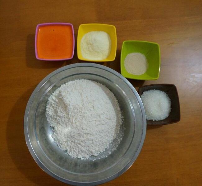 纯奶手撕吐司的做法 步骤1