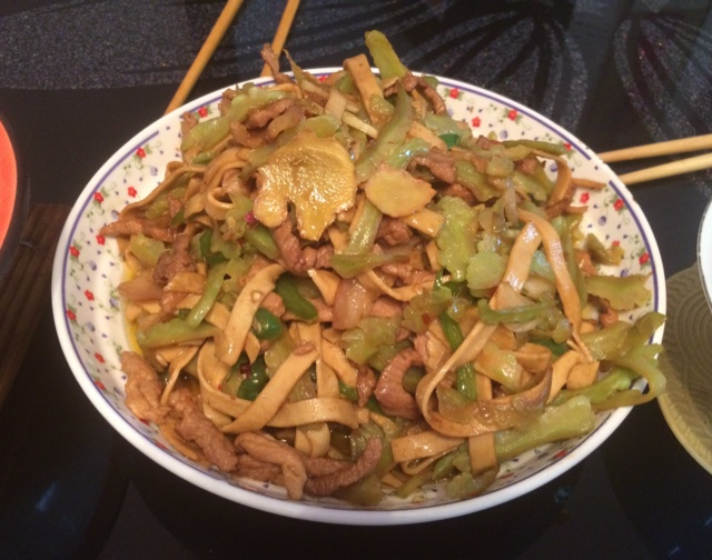 苦瓜炒肉