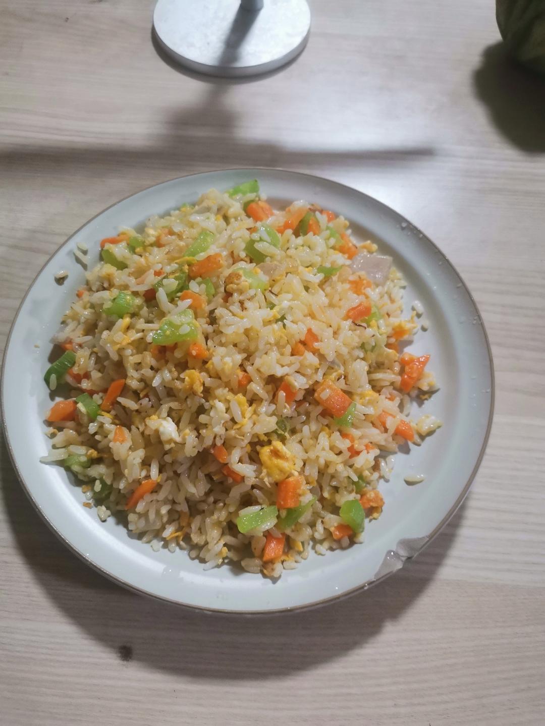 极速粒粒分明蛋炒饭