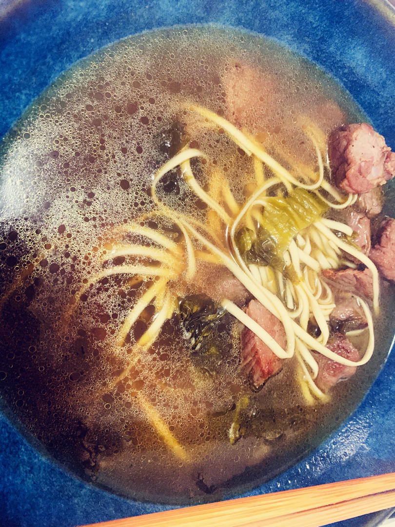 私房【老坛酸菜牛肉面】详·酸辣爽口·牛肉软糯香