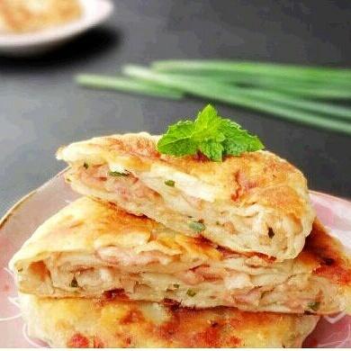 美味葱香饼的做法