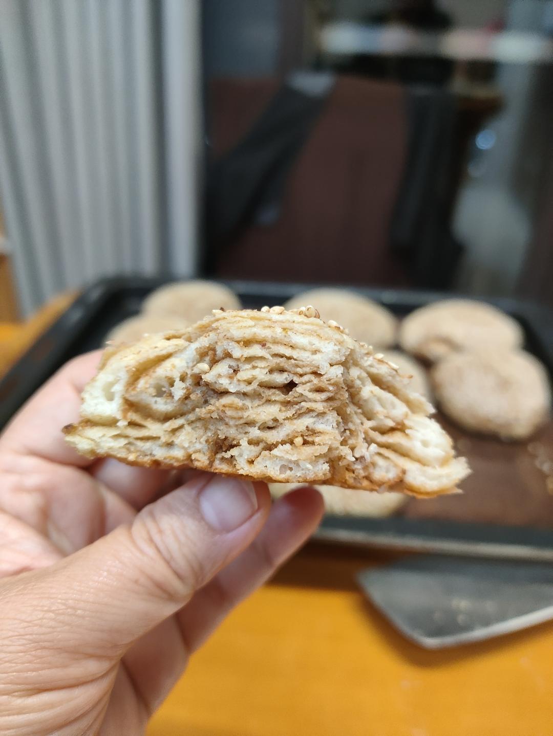 麻酱椒盐烧饼（村驴版）