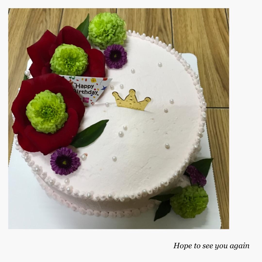 简单好做的8寸戚风蛋糕