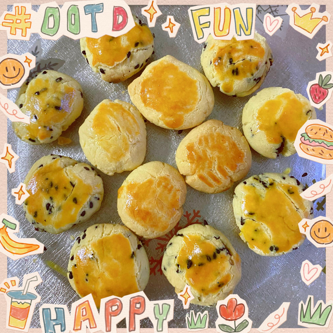 奶香味十足的葡萄奶酥