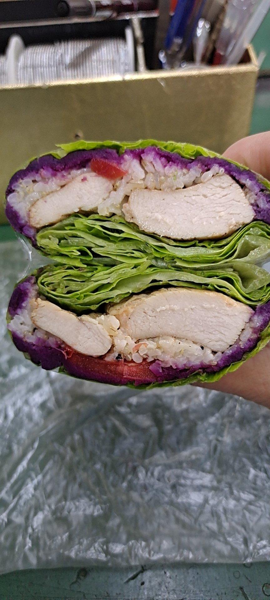 关晓彤同款三明治，用生菜包一切