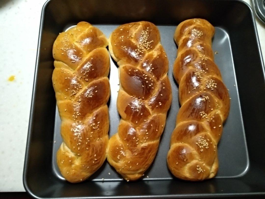 酸奶辫子面包（一次发酵）