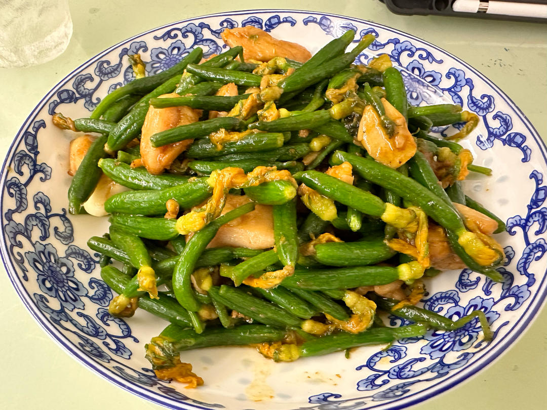 【清爽春菜】蒜蓉炒青瓜花