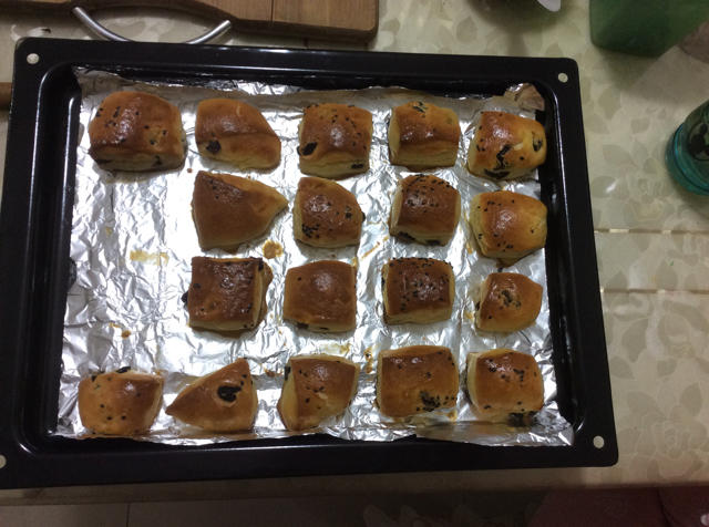 蔓越莓优格小面包块