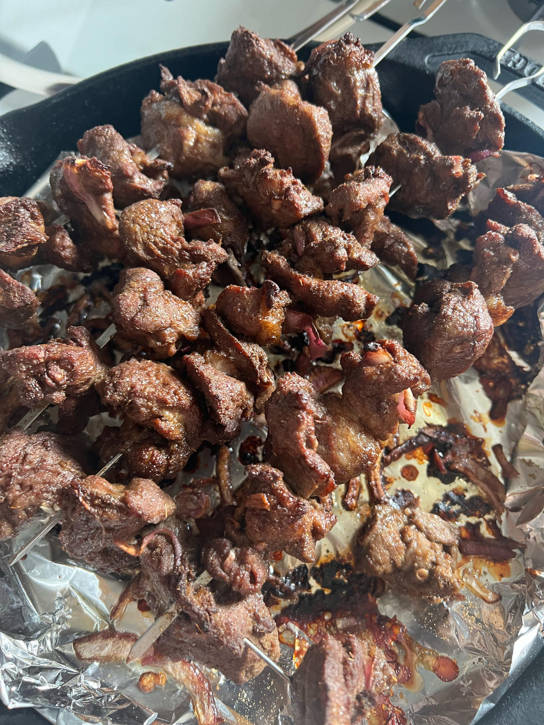 烤羊肉串
（烤箱版）