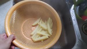 烤土豆(薯条)制作方法的做法 步骤3