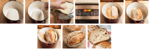 Sourdough bread 天然酵母酸面包/大气孔欧包的做法 步骤25