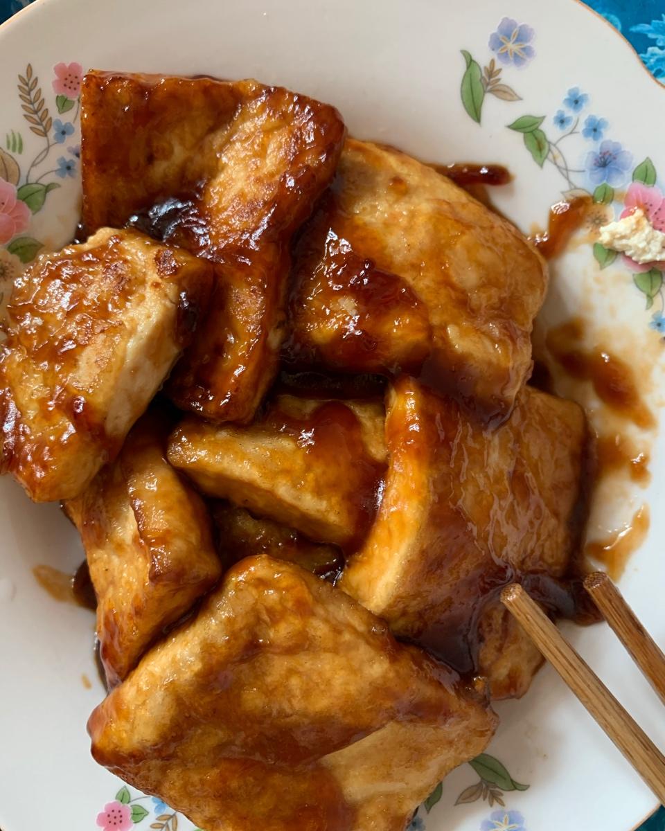 【糖醋脆皮豆腐+万能糖醋汁配方】