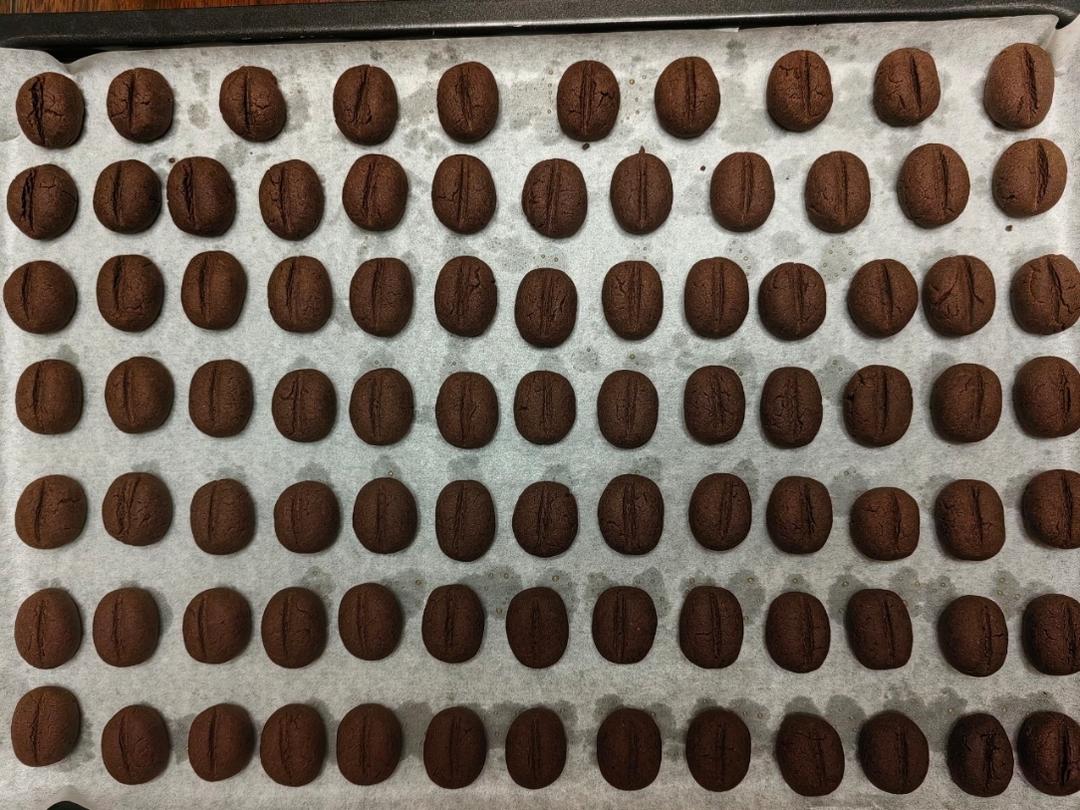 超浓郁醇厚的咖啡豆曲奇