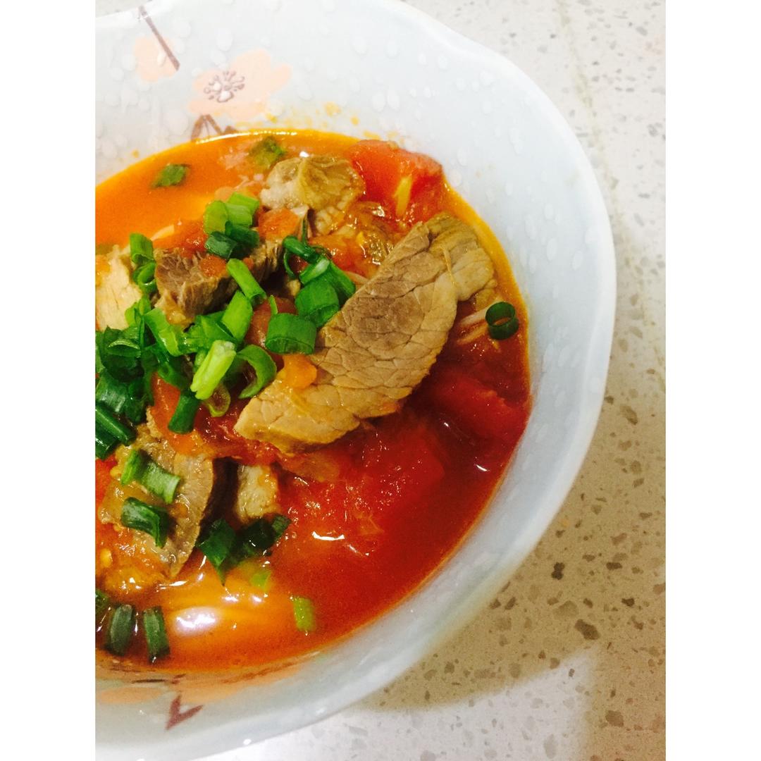 番茄牛肉面