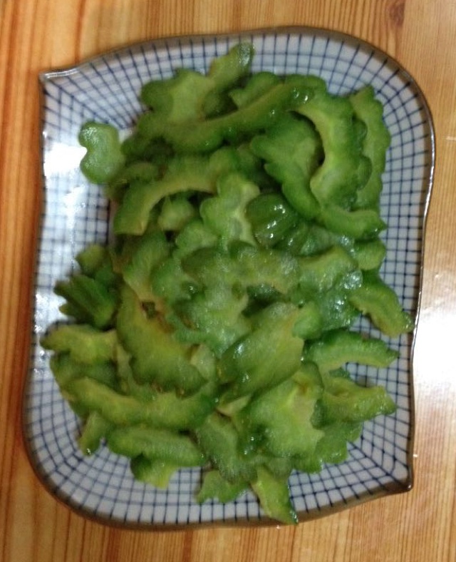 清炒苦瓜
