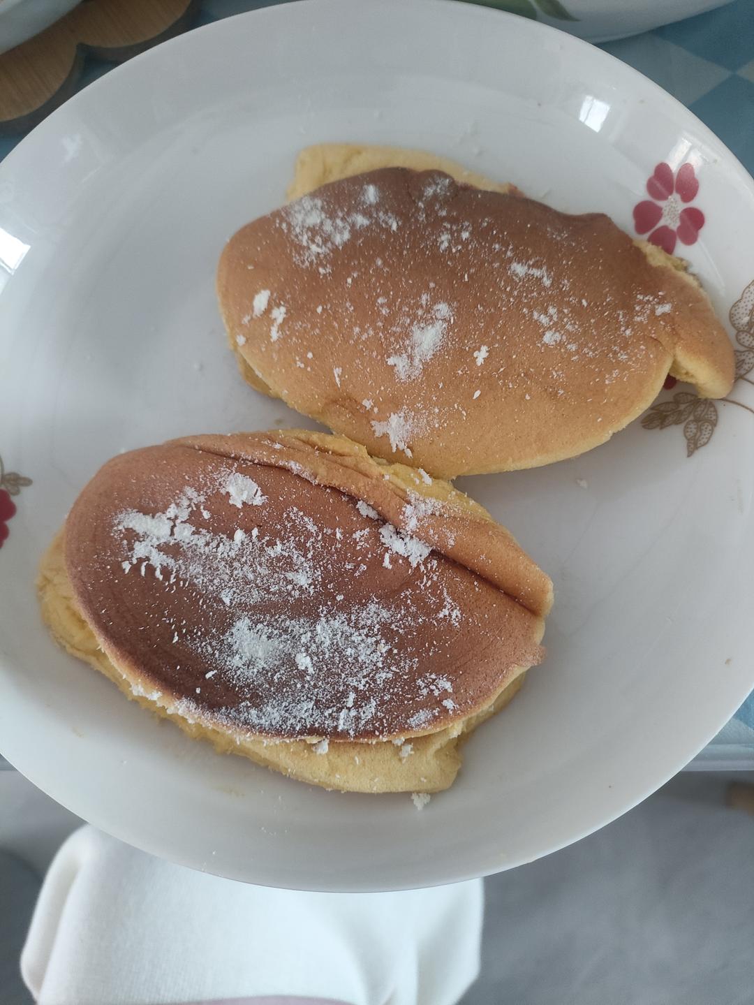 不用烤箱 15分钟无油低糖的舒芙蕾蛋糕松饼 🥞 蓬松绵软