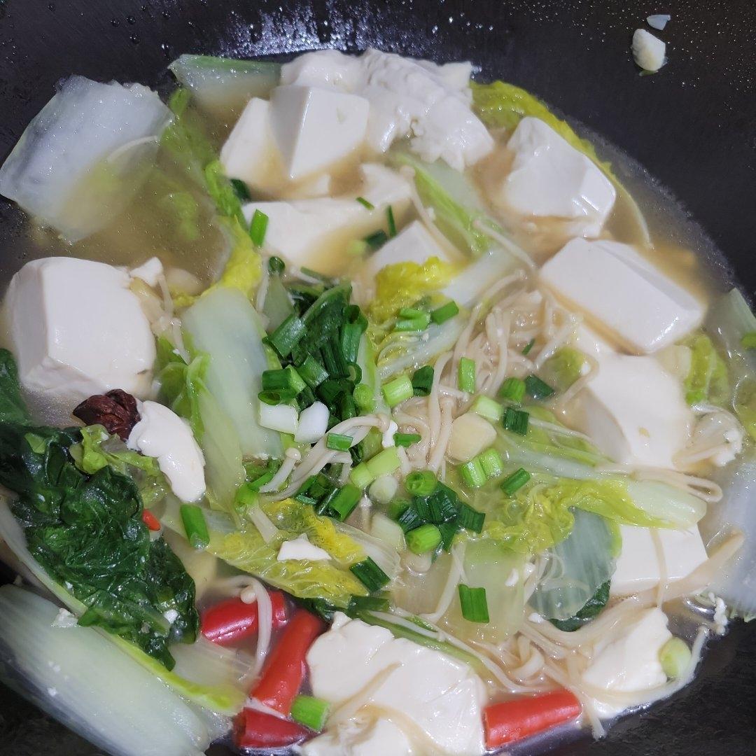 白菜豆腐这样做😋连汤汁都不剩🔅鲜美又美味