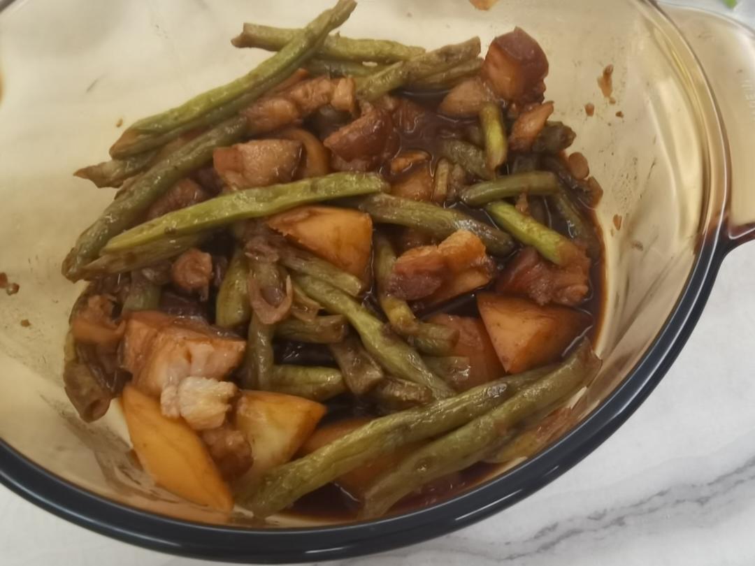 豆角炖土豆