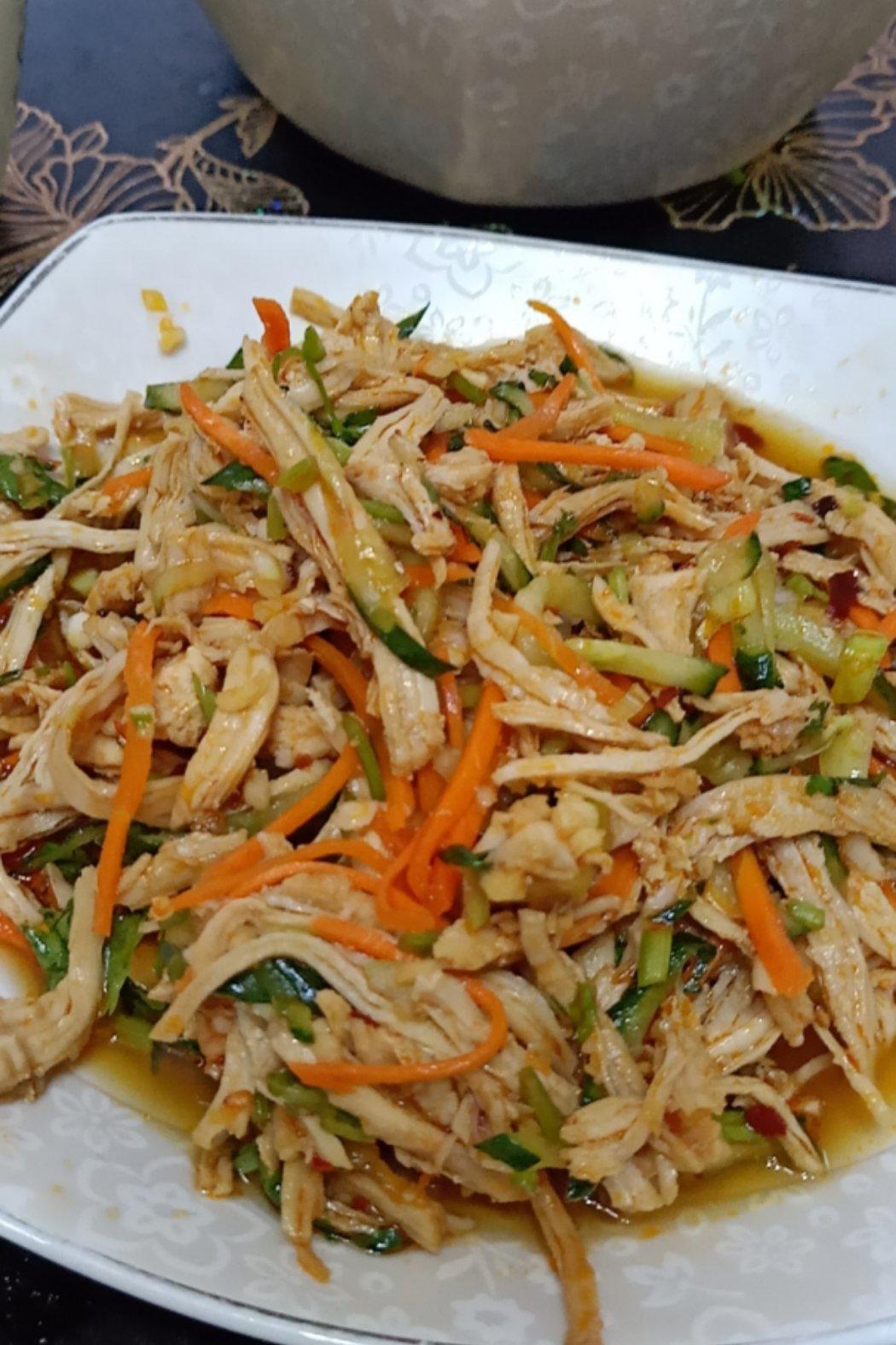 麻辣鸡丝