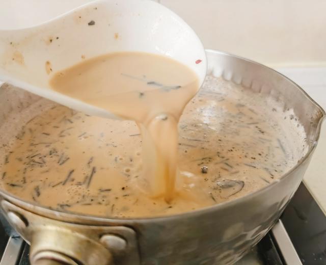奶皮子奶茶|大新疆本土奶茶的做法