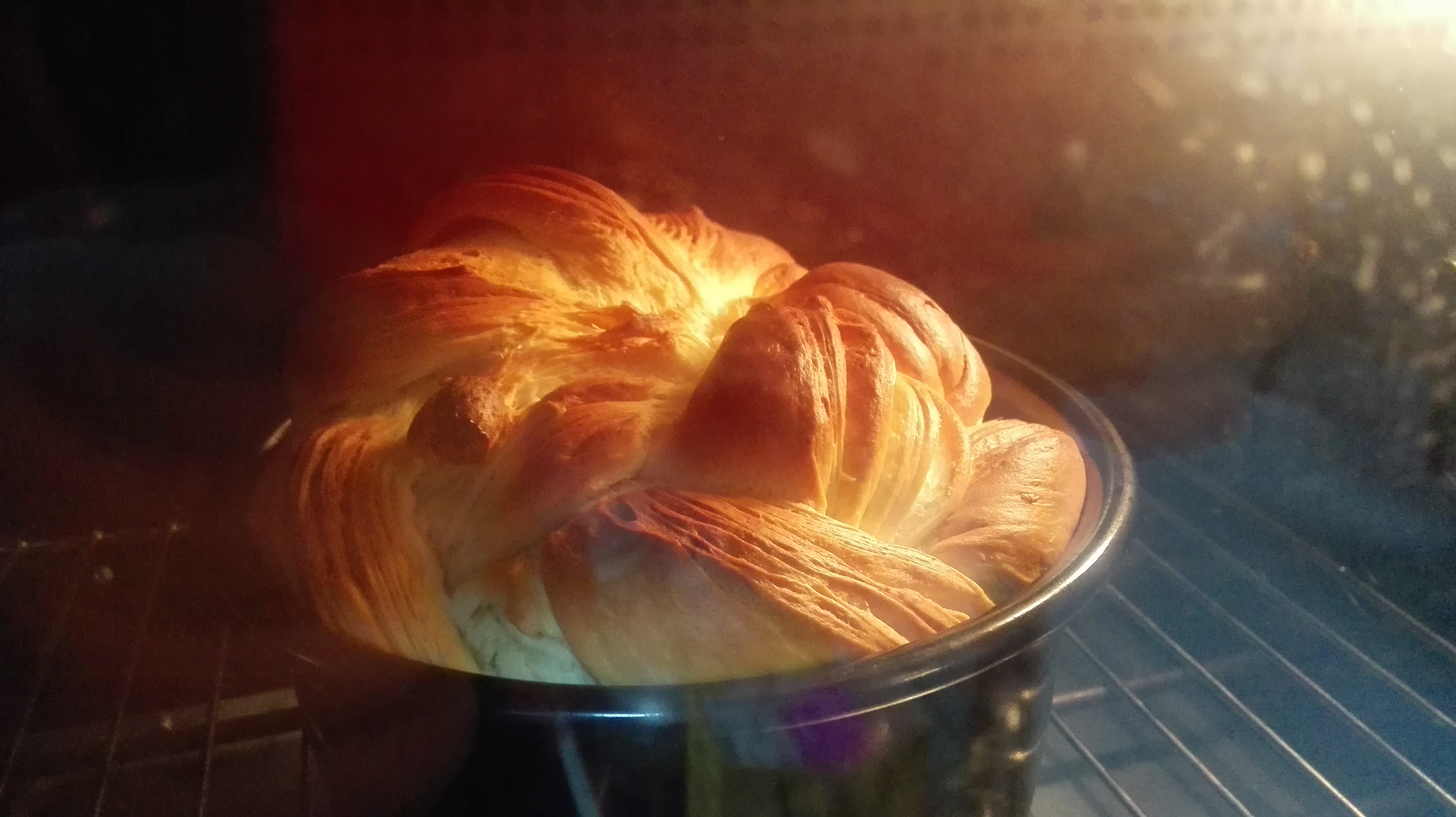 紫薯手撕面包（无需揉出膜）