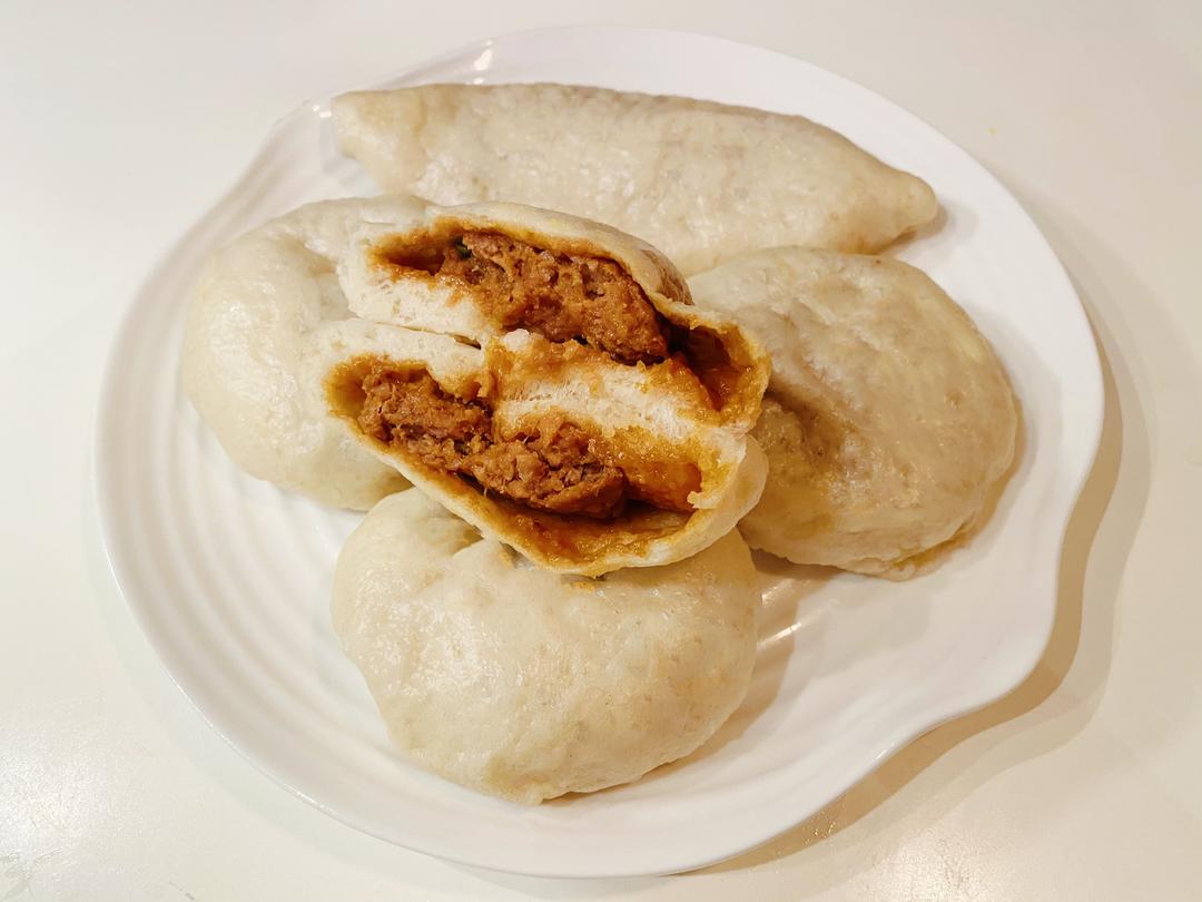 多汁皮薄的鲜肉包子（做法简单粗暴）的做法