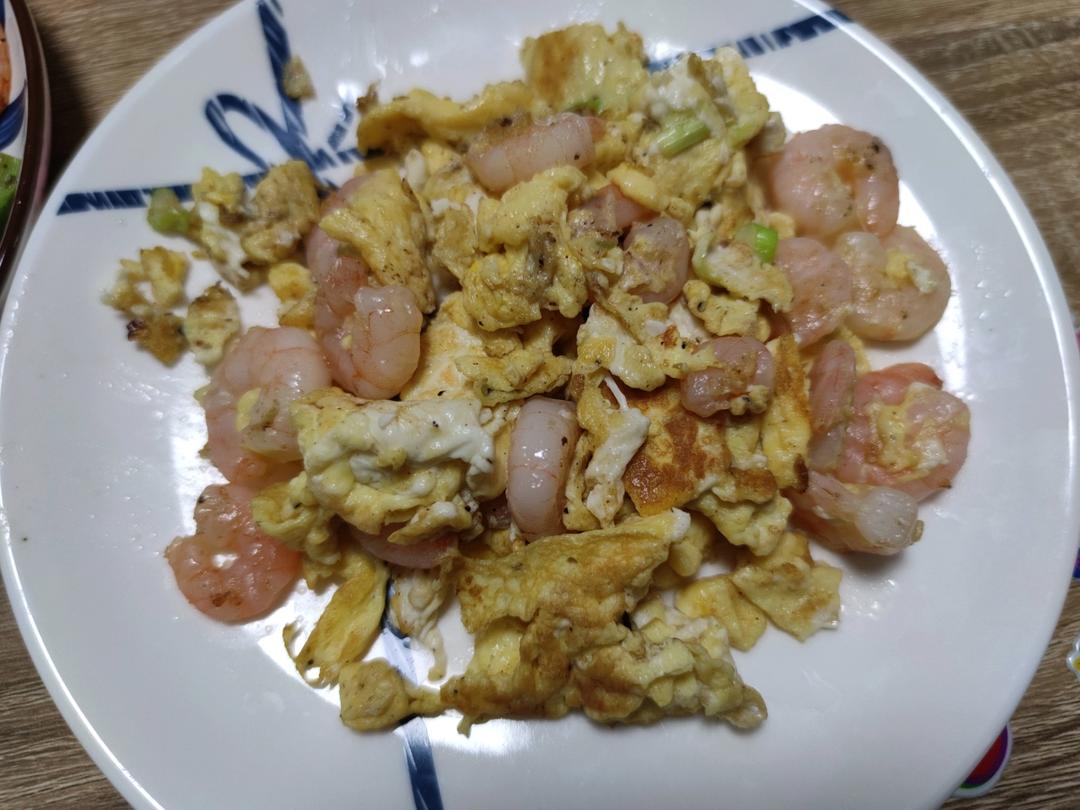 虾仁滑炒鸡蛋