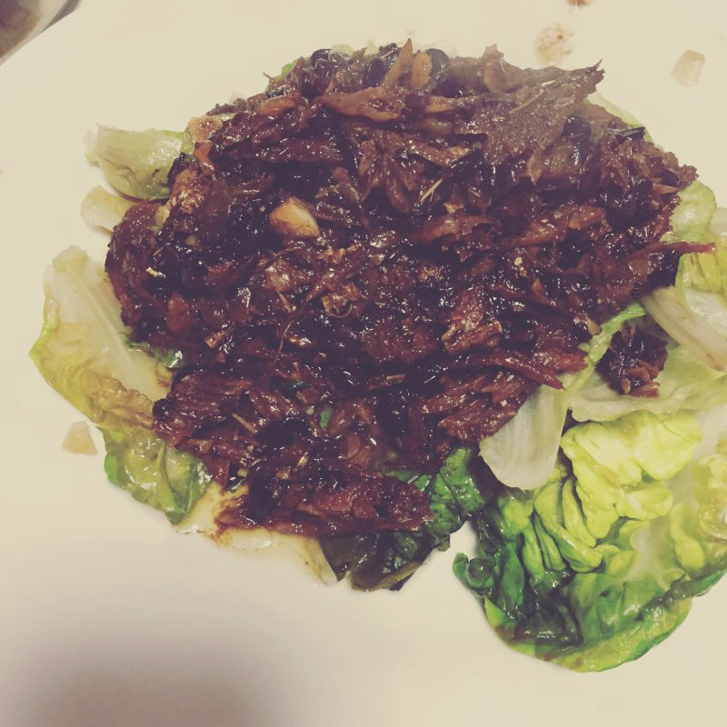 豆豉鲮鱼油麦菜