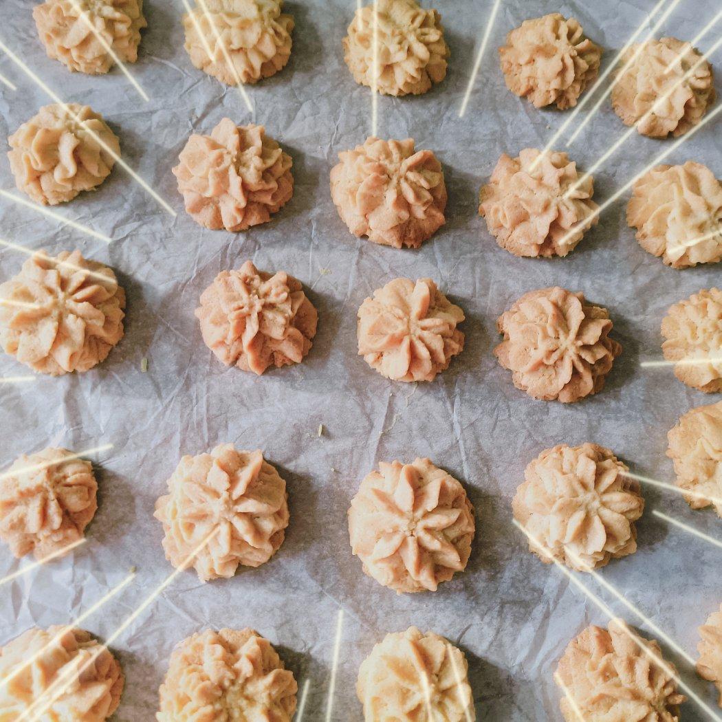 圣诞主题挤花曲奇