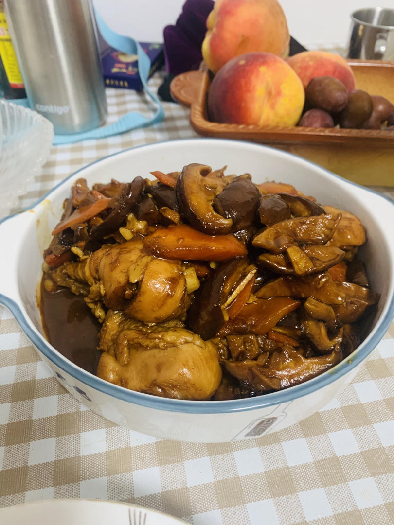 美食美课-红烧香菇鸡腿