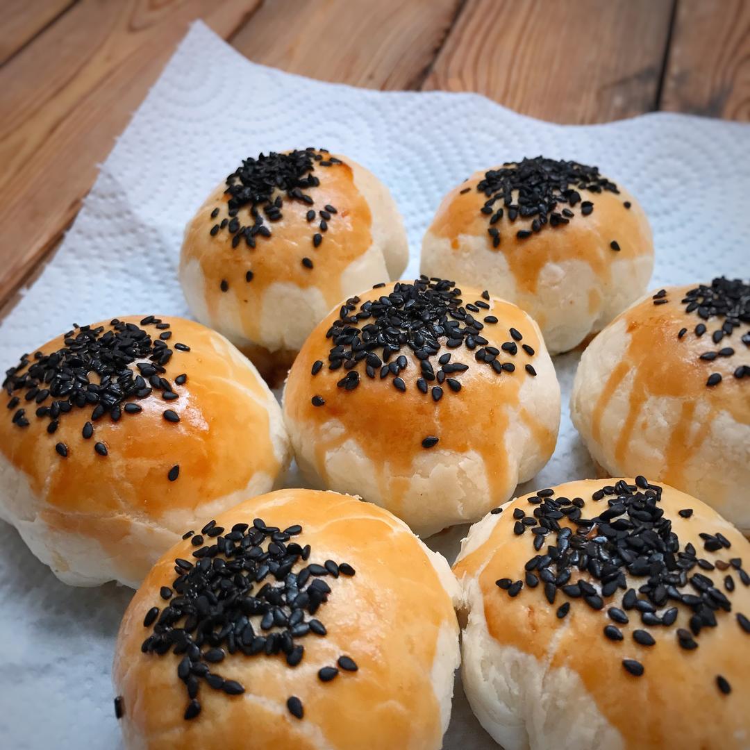 泳式鲜肉榨菜月饼